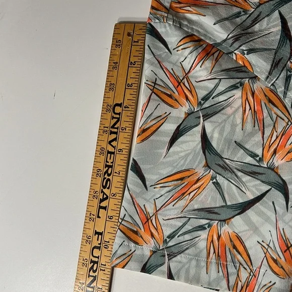 Croft & Barrow Easy Care Men’s size XL Button Down Collared Hawaiian Shirt. - Picture 9 of 10